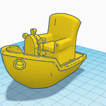 benchy chair 3d print model - Mito3D