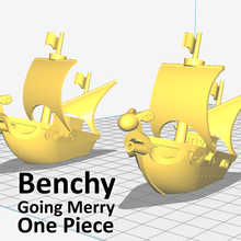 benchy merry piece art anime manga boat hacker decoration chibi kawai 3d print model - Mito3D