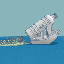 Benchy Plastik Flasche Rettung 3d print model - Mito3D