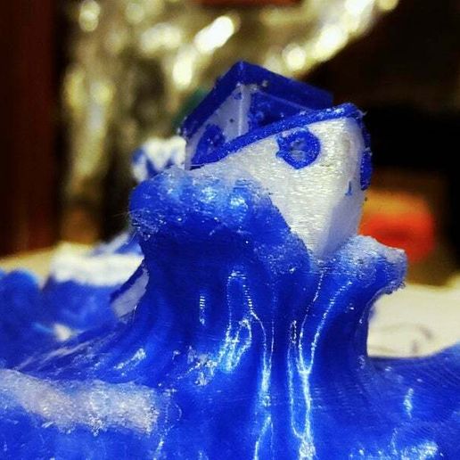 tezgah deniz çift Yazdır 3dbenchy renk ekstrüzyon Su dalga heykeller 3D print model - Mito3D