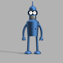 Bender Kunst Futurama Comic character3d 3d print model - Mito3D