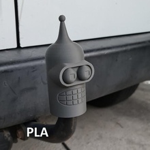 Bender Anhängerkupplung Deckel Gadget Futurama Wagen anh ngerkupplung Spaß Auto zubeh Anhängerkupplungen Leela braten Yoda Star Kriege DIY Ender Netz einfach drucken 3d print model - Mito3D