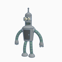 bender rodriguez Spiel Roboter futurama 3d print model - Mito3D