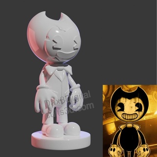 courbé figure encre machine figures collectionner démon indé Jeu jouet personnage 3d print model - Mito3D