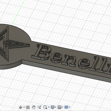 benelli key ring 3d print model - Mito3D