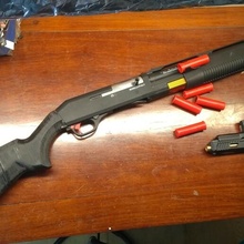 benelli m4 taran tac mod gel blaster guzshop gun john wick 3 shotgun tactical 3d print model - Mito3D