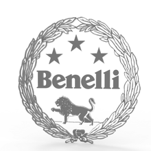 benelli-Motorräder aus Italien-logo Kunst moto logo benelli tnt lion Motorrad design Tier - Spielzeug 3d print model - Mito3D