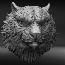 bengala tigre fracasso stl decoração leão animal animais selvagens pantera estátua natureza Panthera arte esculturas 3d print model - Mito3D
