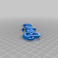 Beniamino personalizzato organizzazione 3d print model - Mito3D