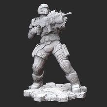 Beniamino carmine inverno ingranaggi guerra 3d modello stl file Stampa gioco locusta cog figura figurina miniatura statua carattere 3d print model - Mito3D