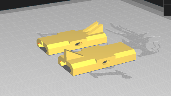 Bünyamin haydut hava tüfek Demiryolu çatırdamak Demir manzaralar 3d print model - Mito3D