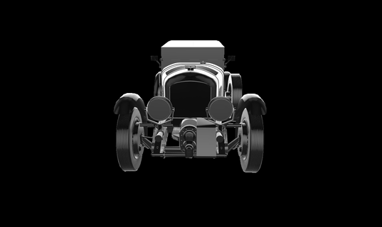bentley 4 1 2 litro 1927 auto macchina macchine 3d print model - Mito3D