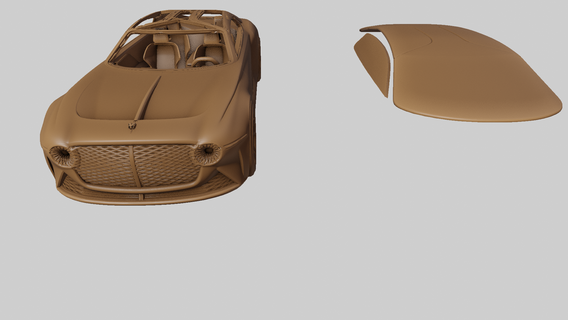 Bentley exp 100 gt luxe sport concept 2019 2020 2021 2022 2023 2024 3d print model - Mito3D