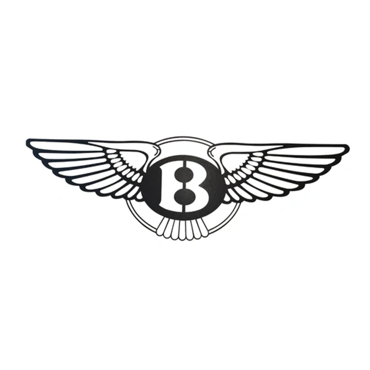 Bentley logo araba 3D print model - Mito3D
