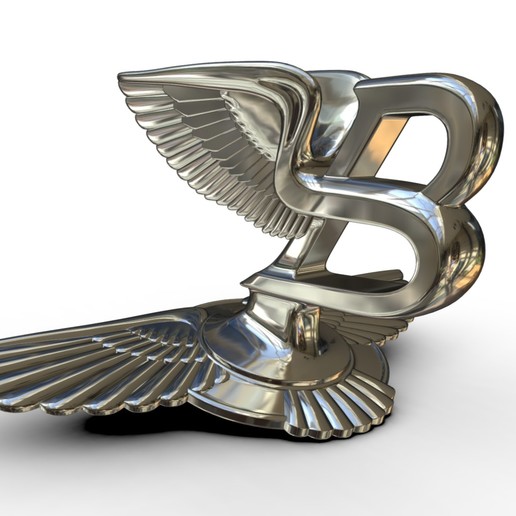 logo bentley 4 vari auto avto emblema modello 3d parte il veicolo i loghi logotipo dettagliate alta sumbol società brand stampabile di stampa nuovo della stampante stampati stl file obj 3D print model - Mito3D