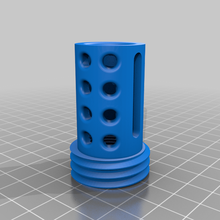 beowulf muzzle brake tool parts 3d print model - Mito3D