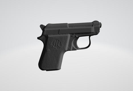 beretta 950 kydex mold gun 3d print model - Mito3D