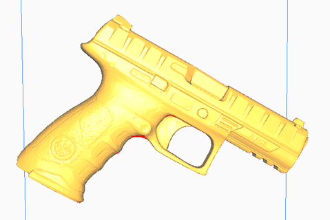 beretta apx full pack holster firearm kydex molding 3d print model - Mito3D