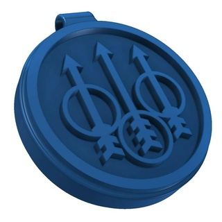beretta llavero escopeta seguro llaves logo 3d print model - Mito3D