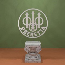 beretta logosu sanat işaretleri logolar logo silah 9mm 3d print model - Mito3D