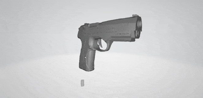 Beretta px4 tempête arme pistolet feu italie poing réplique 9mm 9 mm 3d print model - Mito3D