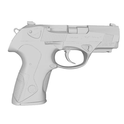 beretta px4 tempesta semi automatic pistola 3D print model - Mito3D