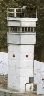 berlin wall watchtower stasi tower 3d print model - Mito3D