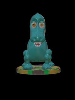 Bernard dinosaure jouet créature animal 3d print model - Mito3D