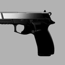 bersa thunder pro eğitim silahı oyun jannie tabanca imbik 3d print model - Mito3D