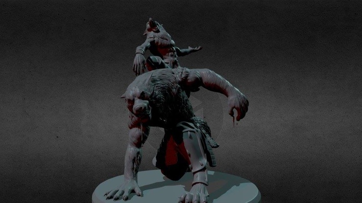 beserk art 3d print model - Mito3D