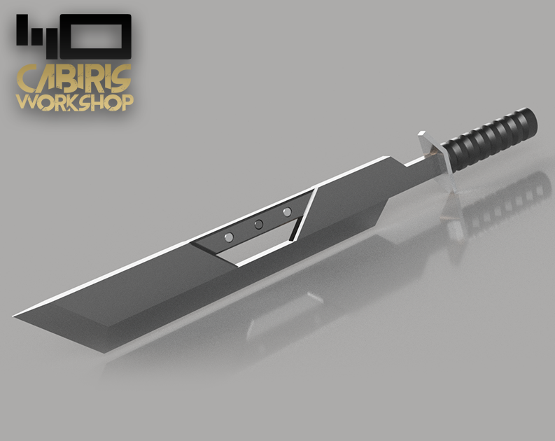 beskad mandaloriano espada disfraz cosplay estrella guerras pistola ciencia ficción 3D print model - Mito3D