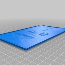 beso Kunst angepasst 2d 3d print model - Mito3D