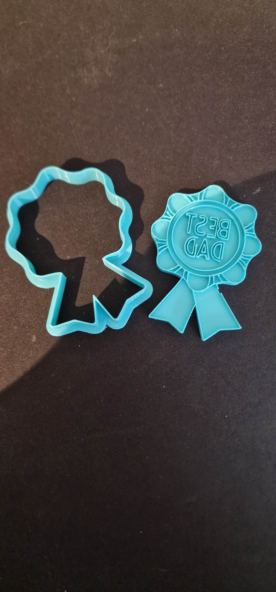 best dad cookie cutter 3D print model - Mito3D