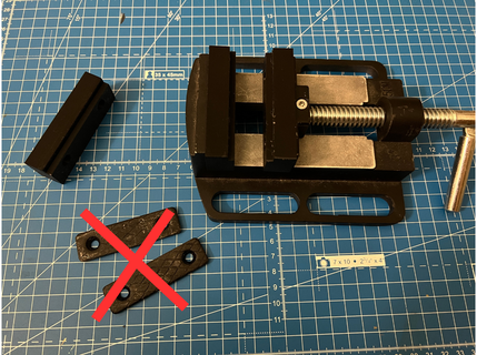 mandíbulas 3 pulgada perforar prensa tornillo bricolaje diy herramientas tarjeta circuito impreso 3d print model - Mito3D