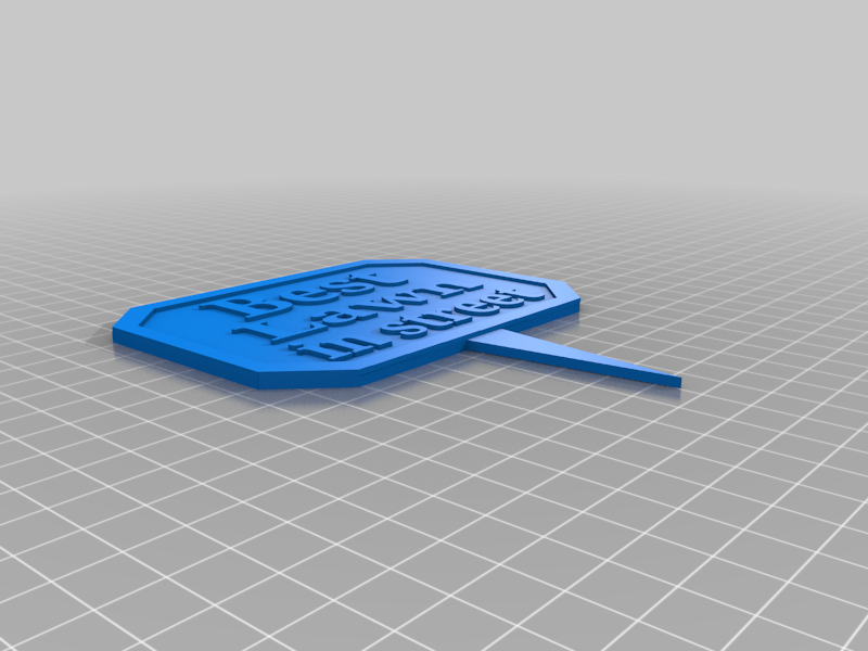 Beste Rasen Zeichen vergeben Logos 3D print model - Mito3D