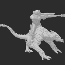beta beast sniper 3d print model - Mito3D