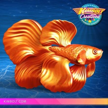 los peces betta art zbrush mar de pescado figura a animales animal 3d print model - Mito3D