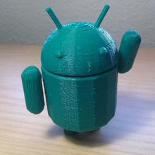 better-hinged google android game model robots uam plastic valley 3d print model - Mito3D