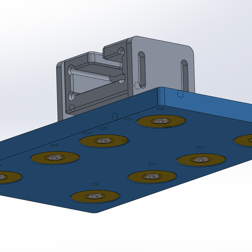 melhor flex forte magnético Construir prato flexível ld 002h 002r ferramenta whambam 3D print model - Mito3D