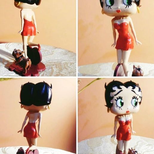 betty boop vari 3D print model - Mito3D