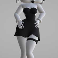 betty boop arquitectura caracteres escultura personaje animado 3d print model - Mito3D