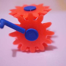 bevel gears set gear toy toys engineering 3d print model - Mito3D