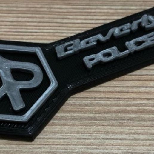 beverly police 3D print model - Mito3D