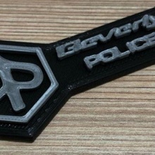 beverly polícia 3d print model - Mito3D