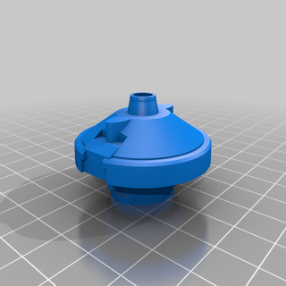 beyblade girar engrenagem remixar beyblades mecânico brinquedos 3d print model - Mito3D