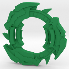 beyblade tyranno-1 attack ring anime series 3d print model - Mito3D