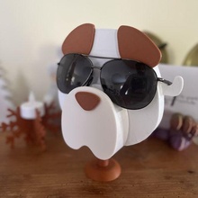 bisel soporte artilugio lentes apoyo puerta perro humor 3d print model - Mito3D