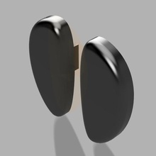 lunette de la plaque divers les plaquettes nez 3d print model - Mito3D