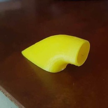 bf 109 air intake inlet lufteinlass game 3d print model - Mito3D