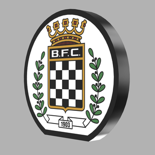 bfc - boavista futebol clube logo light lamp led soccer boavistafc nameled name luminaria lumin ria 3d print model - Mito3D